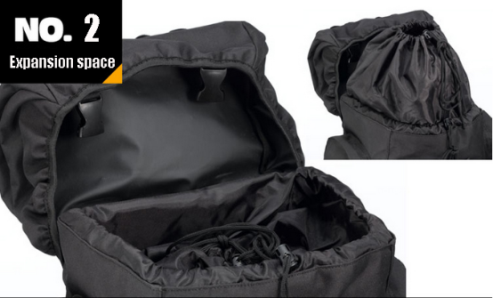 напольный тактический рюкзак шестерни 65L взваливает на плечи водоустойчивое с полиэфиром
